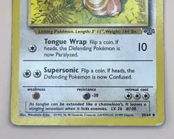 Lickitung 38/64 WOTC– Jungle Set – Moderately Played – 1999 Pokemon TCG - Image 4