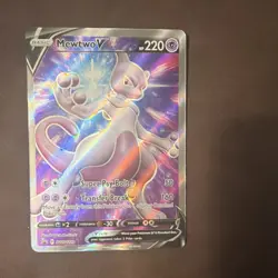 Pokemon TCG Mewtwo V SWSH229 Sword & Shield Promo Full Art Holo 220HP - Image 1