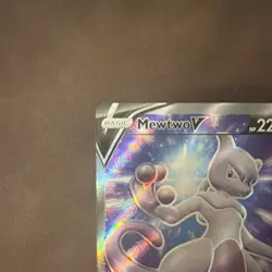 Pokemon TCG Mewtwo V SWSH229 Sword & Shield Promo Full Art Holo 220HP - Image 4