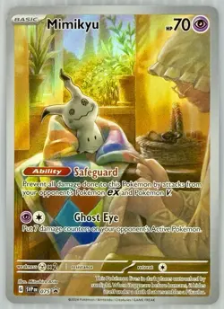Mimikyu - SVP075 - SVP Black Star Promos Pokemon SV Black Star Pr NM - Image 1