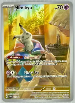 Mimikyu - SVP075 - SVP Black Star Promos Pokemon SV Black Star Pr NM - Image 5