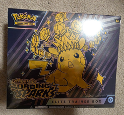 Pokemon TCG Scarlet & Violet Surging Sparks Elite Trainer Box ETB Brand New Seal - Image 1