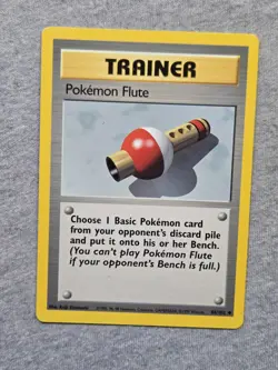 Pokemon Flute 086/102 Base Set Regular - Image 1