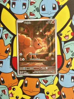 Vulpix - 138/132 Illustration Rare ME01: Mega Evolution NM Holofoil Pokemon - Image 1