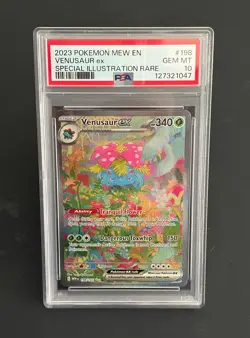 Pokemon Scarlet & Violet 151 Venusaur Ex #198 SIR PSA 10 - Image 1