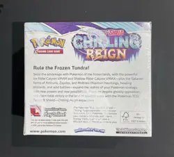 2021 Pokemon Chilling Reign Booster Box - Factory Sealed - Image 2