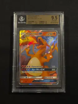 2019 Pokemon BGS 9.5 Charizard GX UR Hidden Fates #9 - Image 1