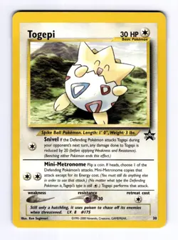 Togepi WoTC Promo #30 (2001) Promo Promo NM Pokemon - Image 1