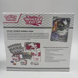 Pokemon TCG Black Bolt and White Flare Elite Trainer Box ETB Set of 2 Sealed - Image 4