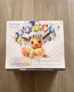 Pokemon Prismatic Evolutions Elite Trainer Box ETB New Sealed SHIPS ASAP - Image 1