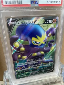 PSA 10 Pokemon Champions Full Art Grapploct V Champion's Path 072/073 GEM MINT - Image 2