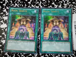 Yu-Gi-Oh! 2xRoyal Tribute LCYW-EN195 Ultra Rare Unlimited PGD-091 1st Edition - Image 1