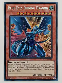 Yu-Gi-Oh! Blue-Eyes Shining Dragon LCKC-EN008 UNLIMITED NM - Image 1