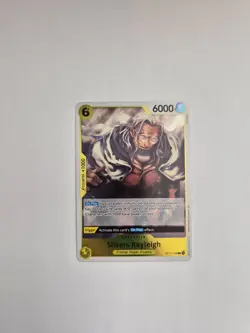 One Piece The Azure Sea's Seven - Silvers Rayleigh - Rare Foil - OP14-108 - Image 1