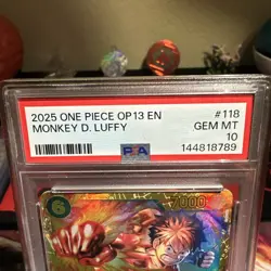 Monkey.D.Luffy (118) OP13-118 Carrying On His Will Foil - Image 2
