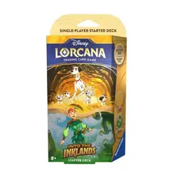 Disney Lorcana Into the Inklands Starter Deck Amber & Emerald - Image 1