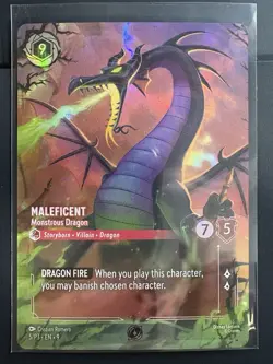 Maleficent - Monstrous Dragon (Store Championship) - Disney Lorcana Promo #5/P3 - Image 1