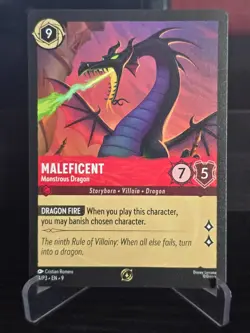 Disney Lorcana - Maleficent Monstrous Dragon (Promo) 4/P3 - NM - Image 1