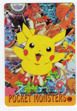 Pokemon Card - Pikachu #30 - Vending Machine - Holo - Pocket Monsters - Image 1