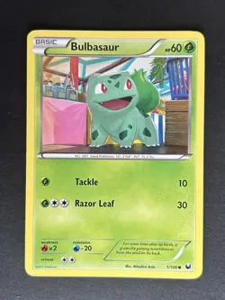 Pokemon Card Bulbasaur Dark Explorers 1/108 - Image 1