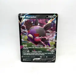 Pokemon Card Morpeko V Sword & Shield: Brilliant Stars 095/172 Holo Ultra Rare - Image 1