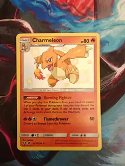 Pokemon Card - Charmeleon SV7/SV94 - Hidden Fates: Shiny Vault - NM {454} - Image 1
