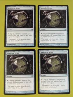 Springleaf Drum x4 Born of the Gods 4x Playset Magic the Gathering MTG - Image 1
