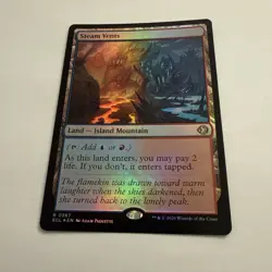 Steam Vents FOIL 267 Lorwyn Eclipsed ECL MTG Rare Land Unplayed MINT Paquette NM - Image 3