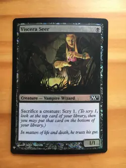 Mtg Mystery Booster Viscera Seer FOIL NM - Image 1