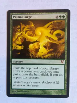 Primal Surge Avacyn Restored Regular NM X1 Mythic Rare Magic MTG Card - Image 1