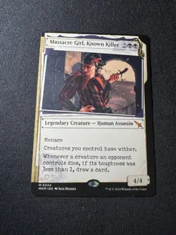 Massacre Girl, Known Killer #344 (Showcase) (NM) (Non-Foil) (MKM) Magic MTG - Image 1