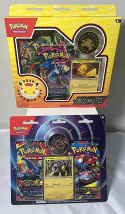 Pokemon Lot of 2 Items as Pictured - Items Brand New Factory Sealed - Image 1