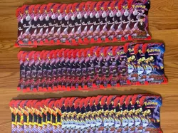 POKEMON TCG SCARLET & VIOLET DESTINED RIVALS SLEEVED BOOSTER LOT (64) SEALED - Image 1