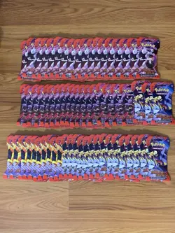 POKEMON TCG SCARLET & VIOLET DESTINED RIVALS SLEEVED BOOSTER LOT (64) SEALED - Image 2