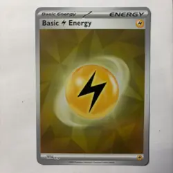 Basic Electric Energy SVE 012 Pokemon Prismatic Evolutions Reverse Holo - Image 1