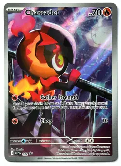 Charcadet 022 - Pokemon TCG - Phantasmal Flames Black Star Promo - M/NM - Image 1