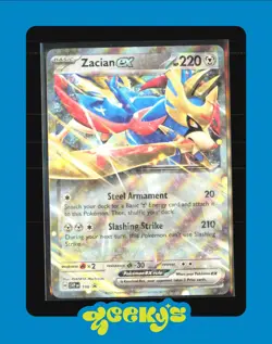 Zacian ex 198 - S&V: Slashing Legends Tin Promo [Zacian ex] - Pokemon TCG - Image 1