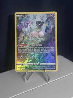 Pokemon Mew Ultra Rare Full Art Holo GG10/GG70 Crown Zenith Galarian Gallery NM - Image 1