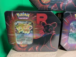 Team Rocket Tins (Set of 3) (2x Persian 1x Nidoking) Pokemon TCG New - Image 3