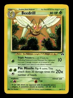 2001 NEO - DISCOVERY BEEDRILL STAGE 2/RARE #18 - Image 1