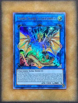 Yugioh Thunder Dragon Thunderstormech DUPO-EN030 Ultra Rare 1st Ed NM - Image 1