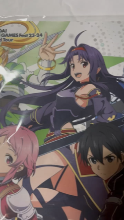 Union Arena Sword Art Online SAO Playmat Only Bandai Fest 23-24 New JP - Image 2