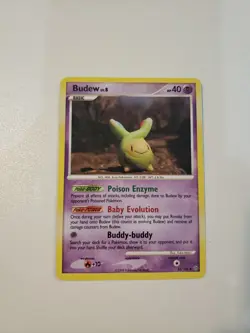 Budew 33/100 Uncommon - Pokemon TCG Stormfront Set 2008 Card LP/MP - Image 1