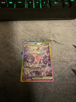 Pokemon TCG Espeon EX Prismatic Evolutions Holo Card 155/131 - Image 2