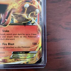 Pokemon TCG Charizard EX Ultra Rare Flashfire 11/106 NM Holo Card 2014 - Image 5