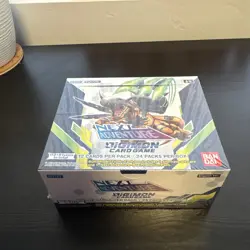 Bandai Digimon CCG Next Adventure Booster Box - 24 Cards 811039036225 - Image 1