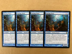 MTG 4x Daring Thief # 36 Journey into Nyx Modern Magic the Gathering x4 NM - Image 1