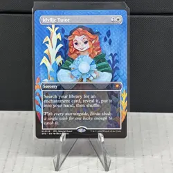 MTG - Idyllic Tutor - Borderless - ECL 0129 Lorwyn Eclipsed Special Guest Mythic - Image 1