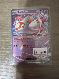 Latias ex 076/191 Double Rare Surging Sparks Multi Item Discount NM - Image 1