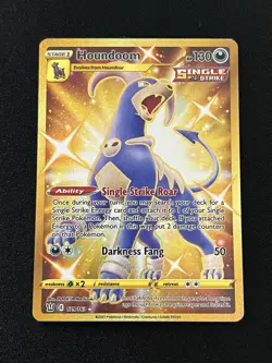 Pokemon Houndoom 179/163 Swsh05: Battle Styles Secret Rare Holo - Image 1